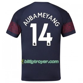 Billige Fotballdrakter Arsenal Aubameyang 14 Bortedraktsett 2018/19 Kortermet